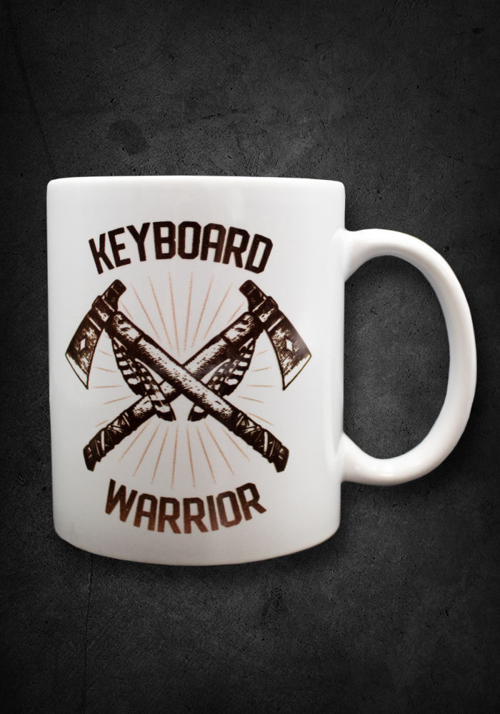 Keyboard Warrior Mug